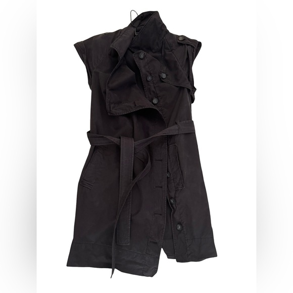 All Saints Black Sleeveless Vest - Picture 5 of 5